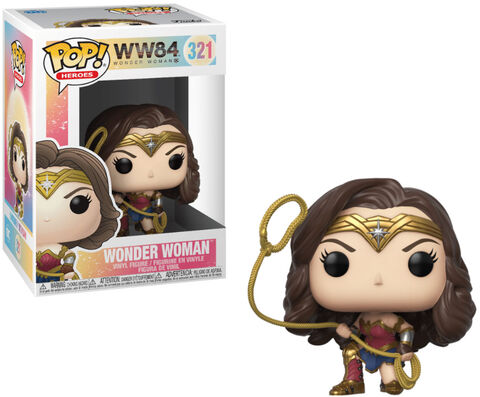 Figurine Funko Pop! N°321 - Wonder Woman 1984 - Wonder Woman Accroupie